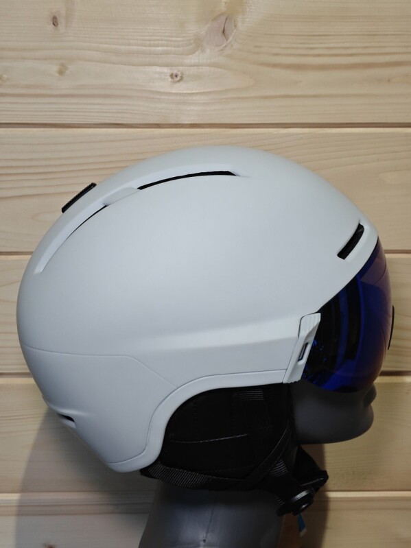 PRILBA SINNER MONTBLANC VISOR MATTE WHITE 55-58CM